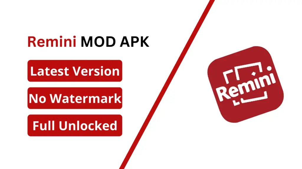 Remini MOD Apk Banner.