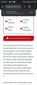 remini mod apk 2